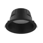 LED Deckenstrahler Tief Einbau Schwarz 21W 2400lm 100D - 827-830-840 CCT | 226mm - Ausschnitt 200mm