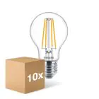 Lot 10x Philips Corepro LED Ampoule E27 Poire Claire 8.5W 1055lm - 827  | Remplacement 75W